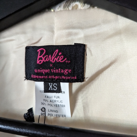 Unique Vintage x Barbie Evening Splendour Coat - Picture 4 of 13